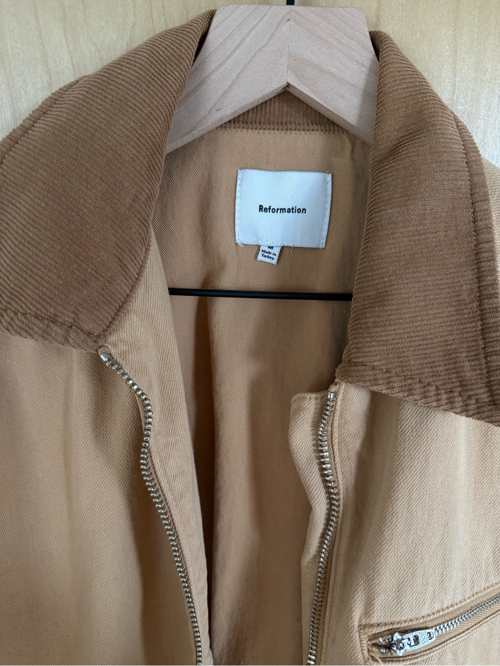 Reformation Harrison Utility Jacket Alder - Picture 4 of 6